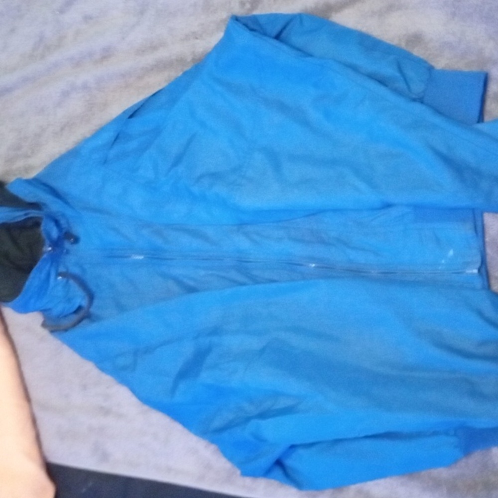 Retro blue jacket